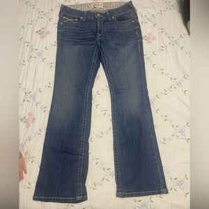 Ariat Women's Mid Rise Arrow Boot Cut Jeans 31S